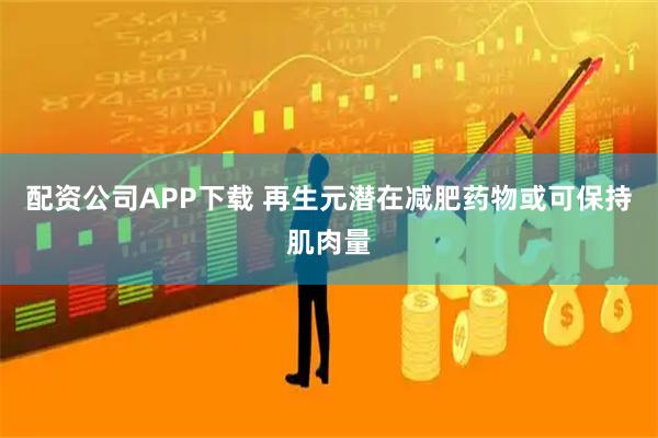 配资公司APP下载 再生元潜在减肥药物或可保持肌肉量