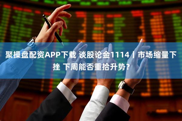 聚操盘配资APP下载 谈股论金1114丨市场缩量下挫 下周能否重拾升势？