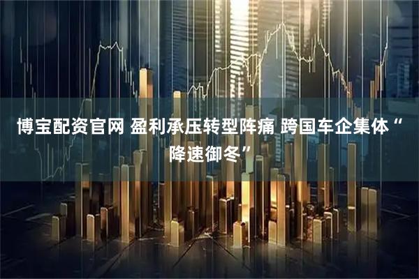 博宝配资官网 盈利承压转型阵痛 跨国车企集体“降速御冬”
